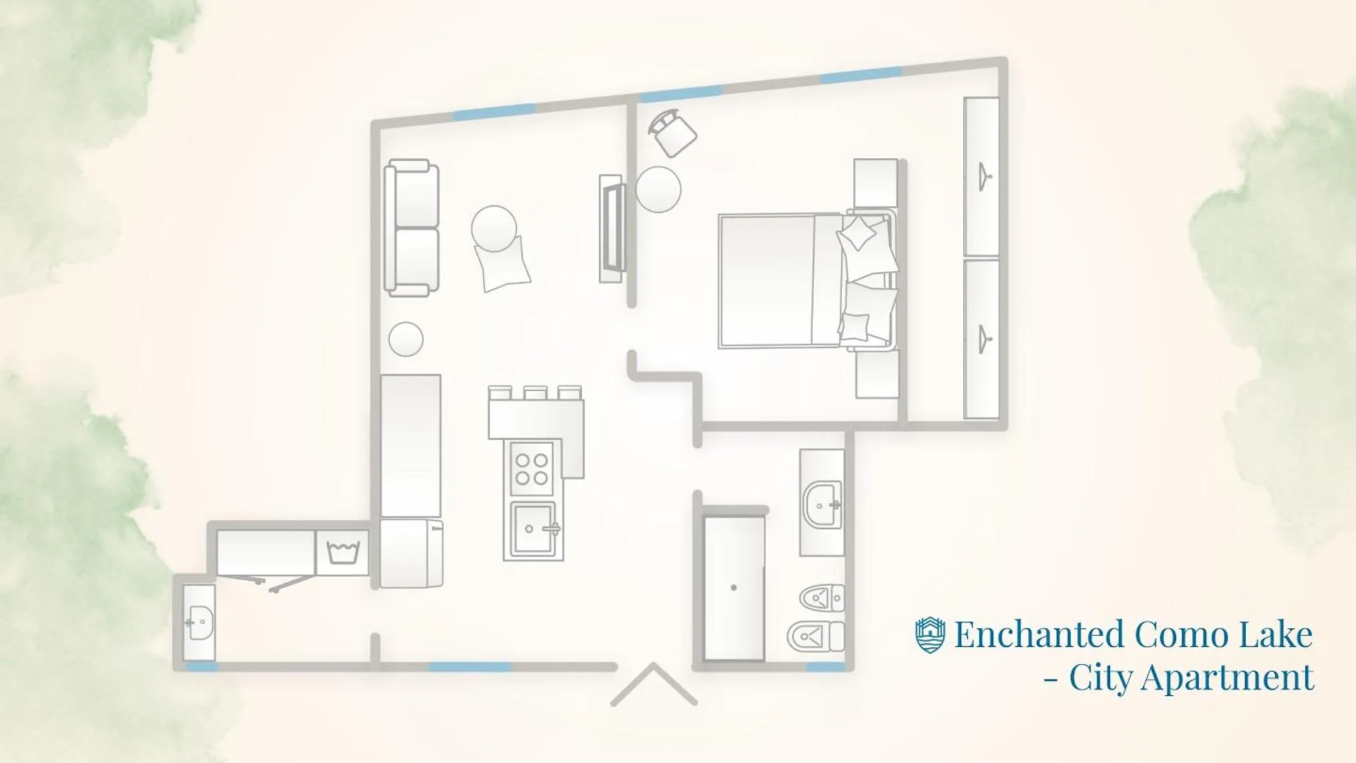 Enchanted Como Lake - City Apartment By Rent All Como Italy